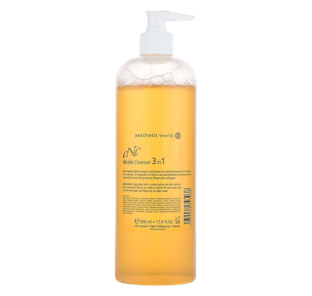 [101490K] aesthetic world Micelle Cleanser 3in1