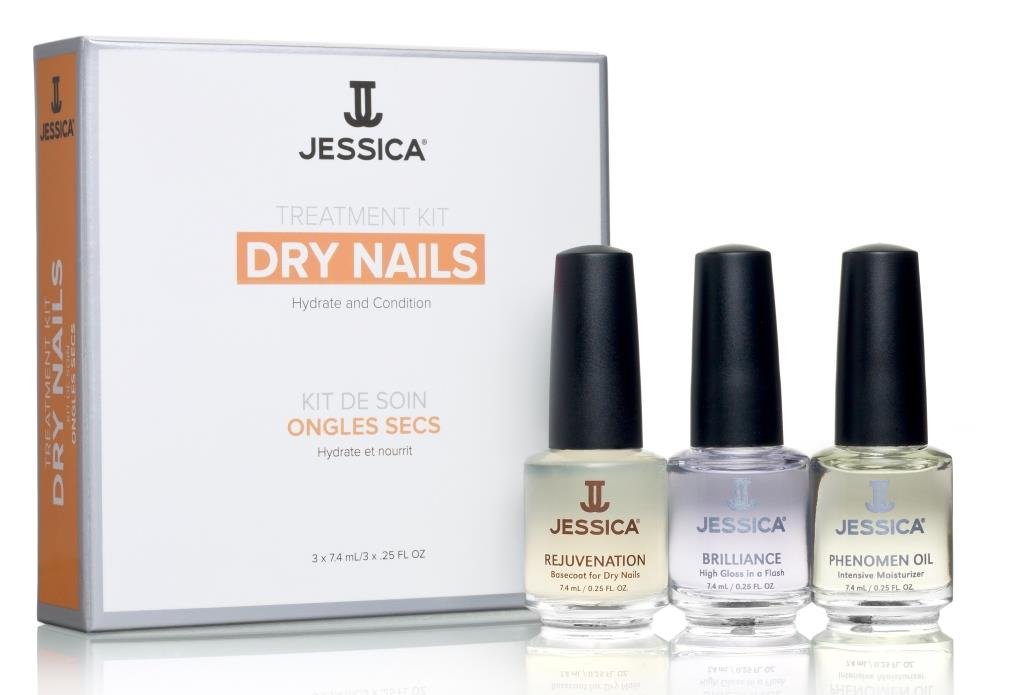 [MJ145] JESSICA Nail Solutions Kit Dry