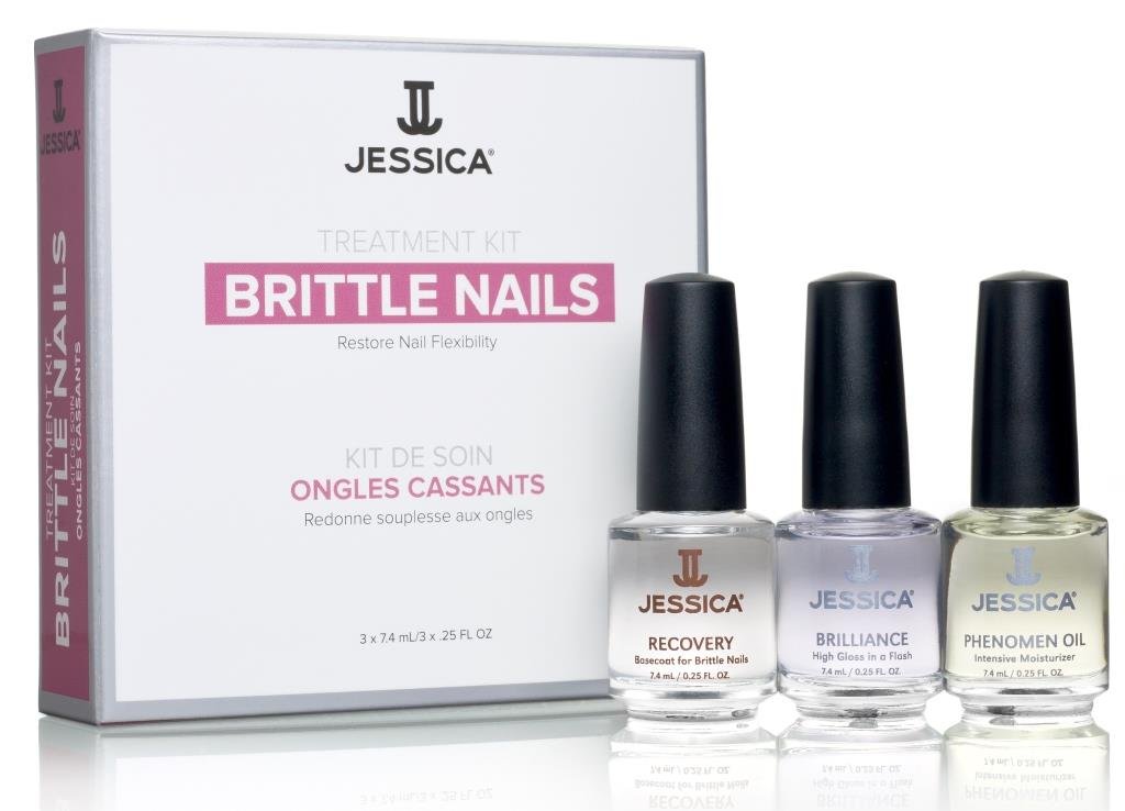 [MJ146] JESSICA Nail Solutions Kit Brittle