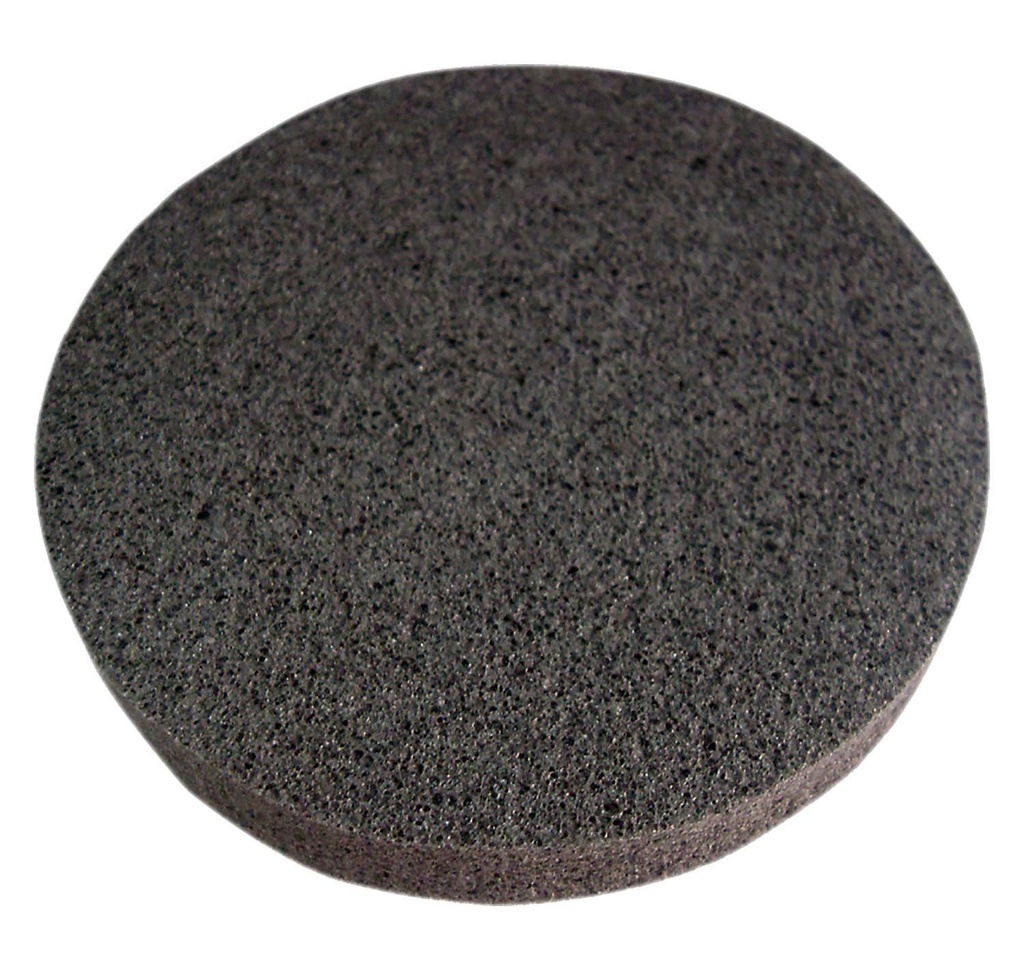 [413015] Bamboo Schwamm, rund, schwarz