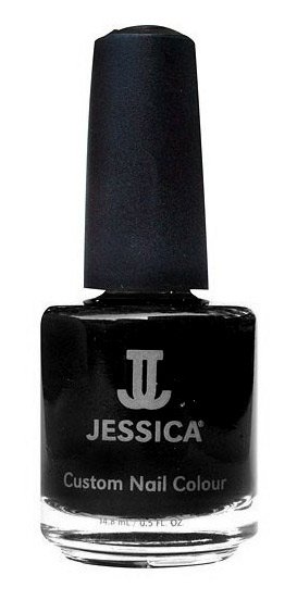 JESSICA Nail Colour Black Lustre