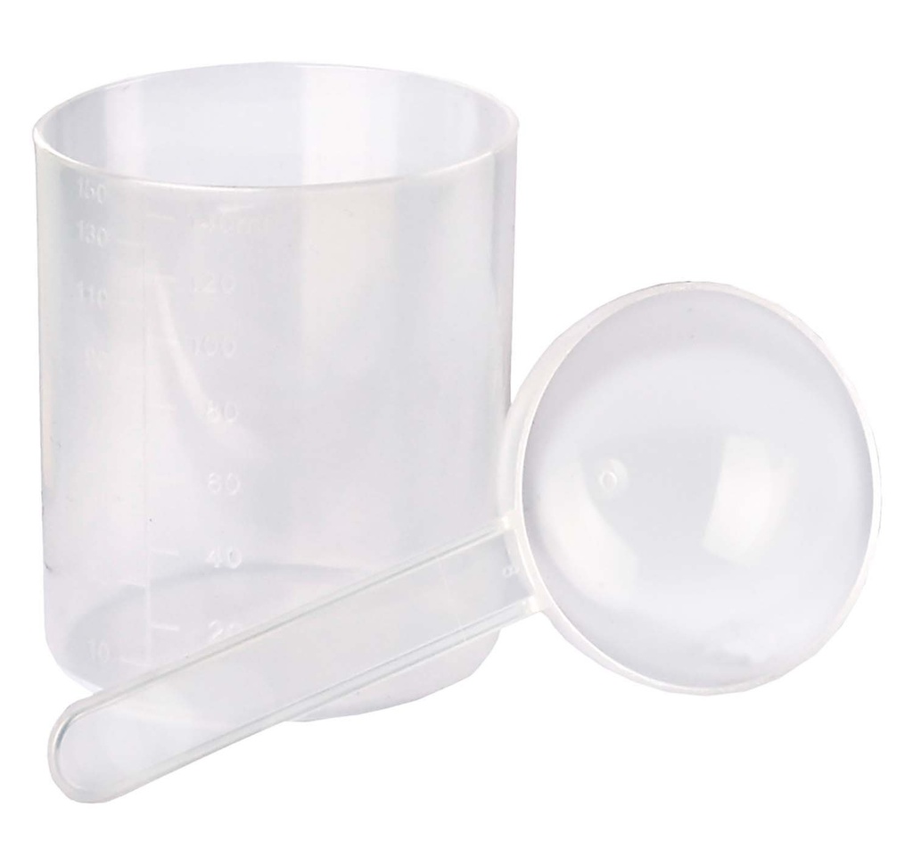 Meßbecher, Skala bis 150 ml