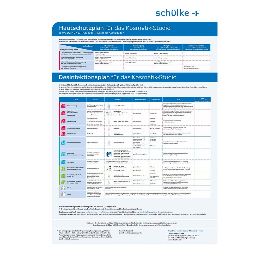 [PR1141] Desinfektionsplan