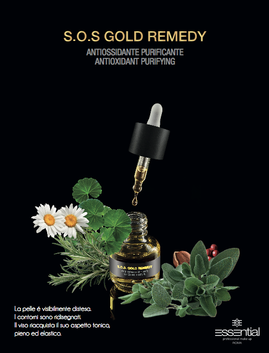 [CART-SOS] Essential Standposter S.O.S. Gold Remedy