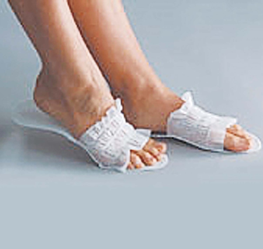 Vlies Pantoffel, vorne offen