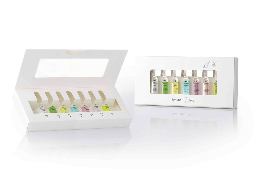 Ampullen-Box "Beautiful7days", leer