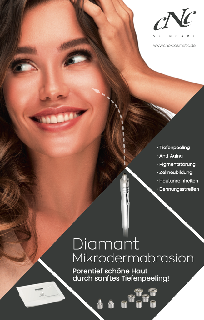 [PR1410] Poster Diamant Mikrodermabrasion A2 Aufhänger