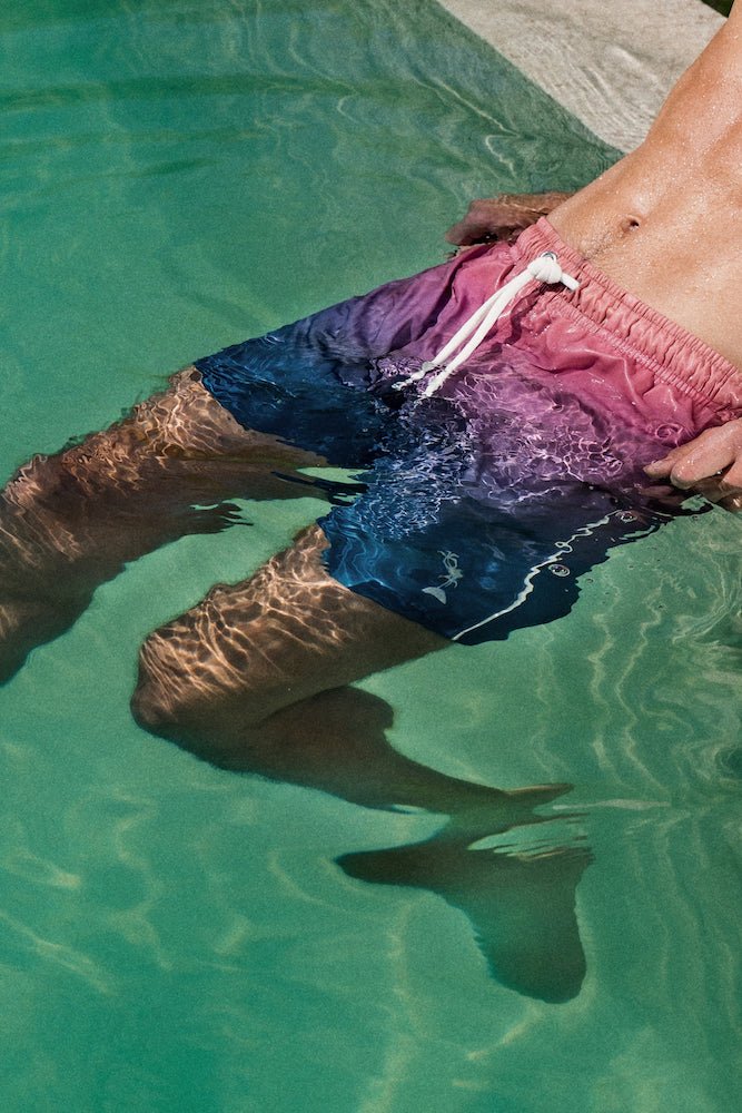 [MFS101XL] made for sunsets Recycled Swimshorts Denia, Größe XL