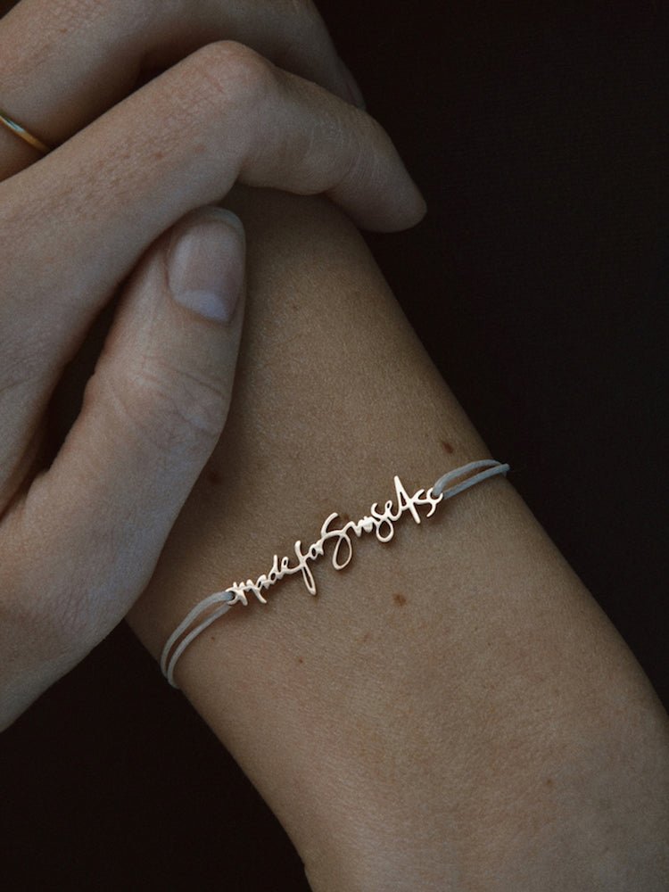 [MFS110] made for sunsets Signature Bracelet 