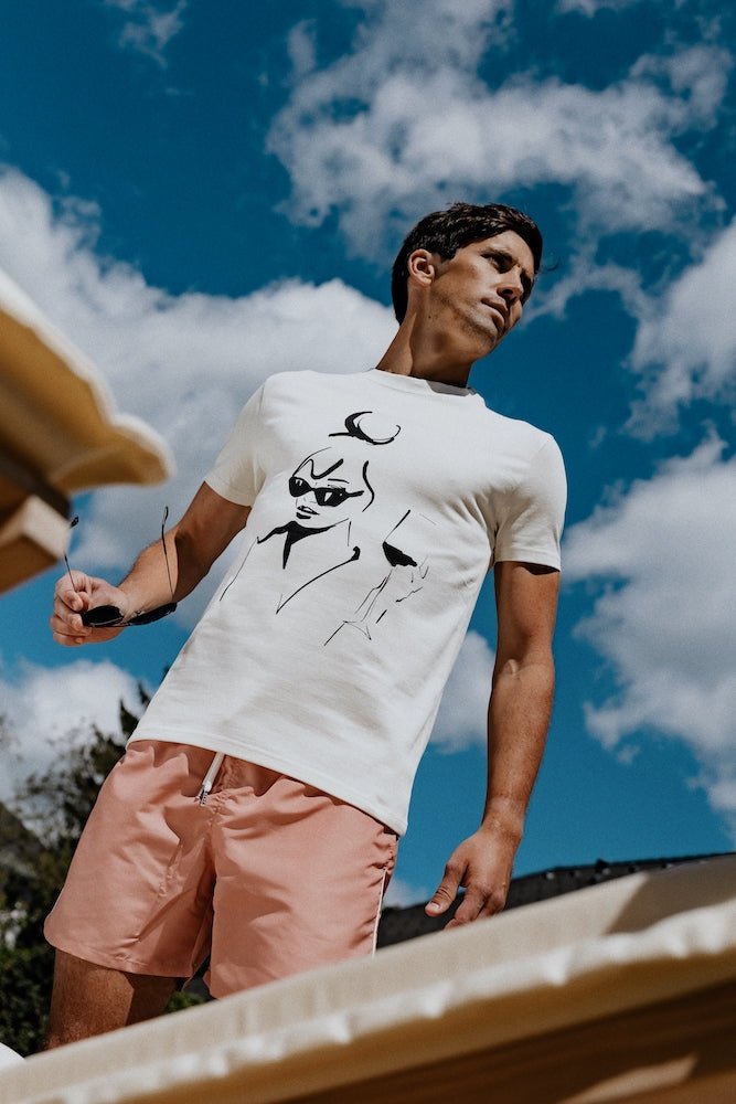 [MFS122S] made for sunsets Shirt La Chica De Ayer, Größe Men S