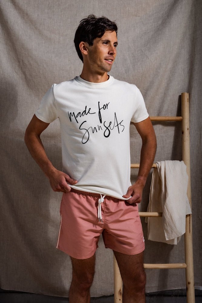 [MFS124M] made for sunsets Signature Shirt, Größe Men M