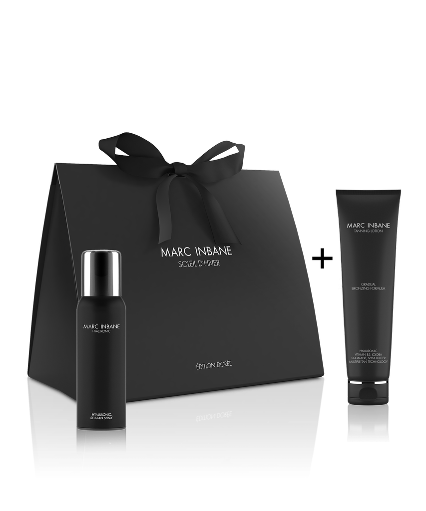 [MI051] Marc Inbane SOLEIL D'HIVER SET Hyaluronic Spray  x Gradual Tanning Lotion