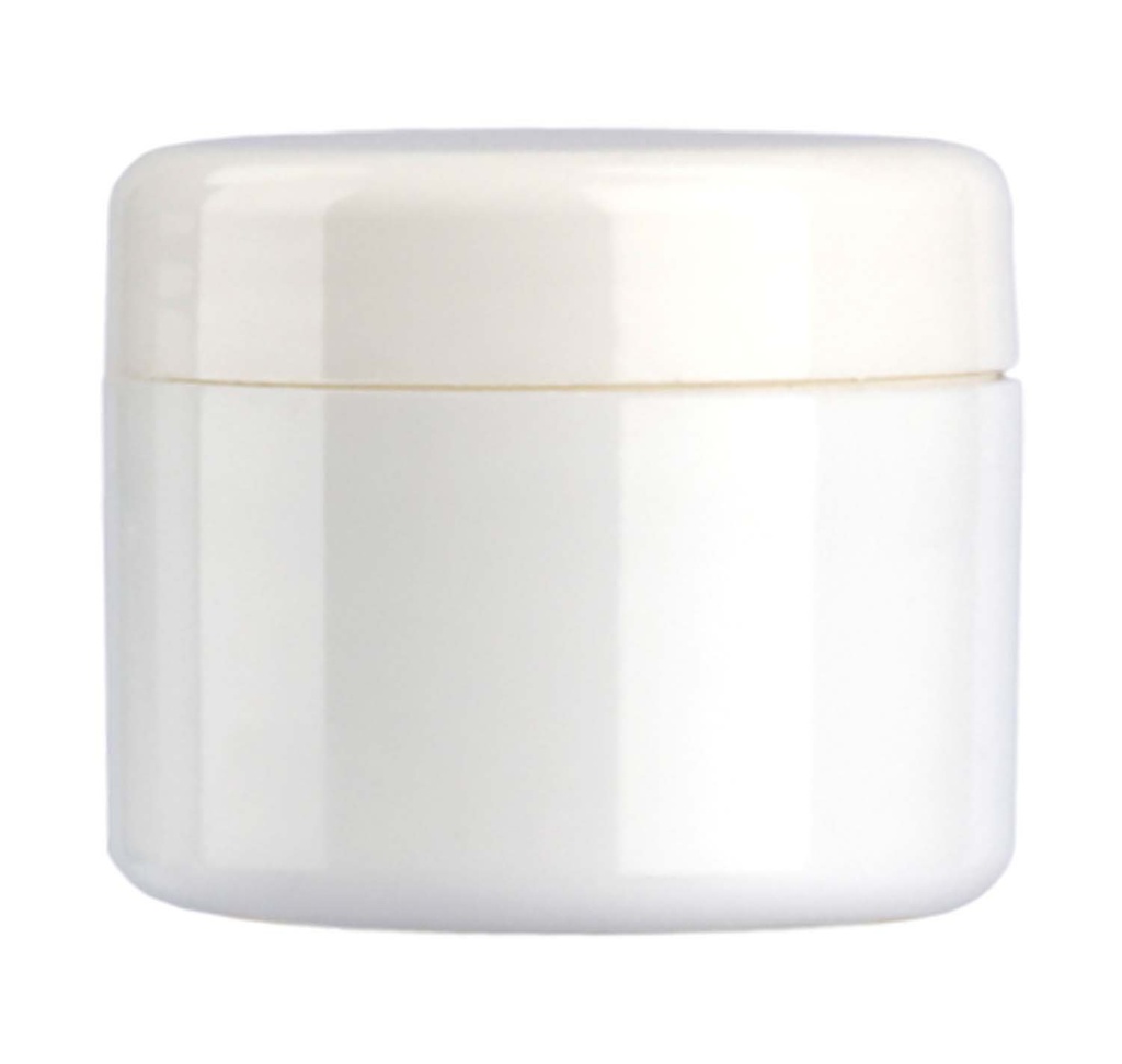 [443105] Kosmetik-Tiegel, Kunststoff weiß, 5ml